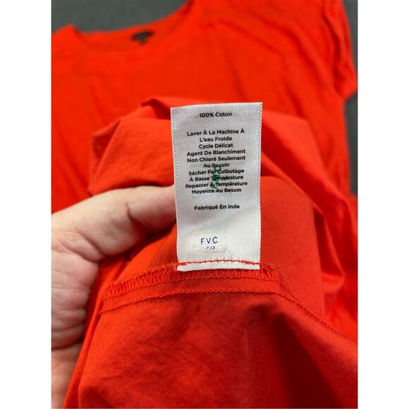 Talbots Dress Casual Coastal Tiered Women XL Red Short Sleeve Maxi Lightweight - Picture 6 of 7